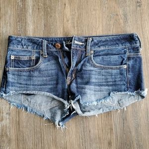 American eagle jean shorts